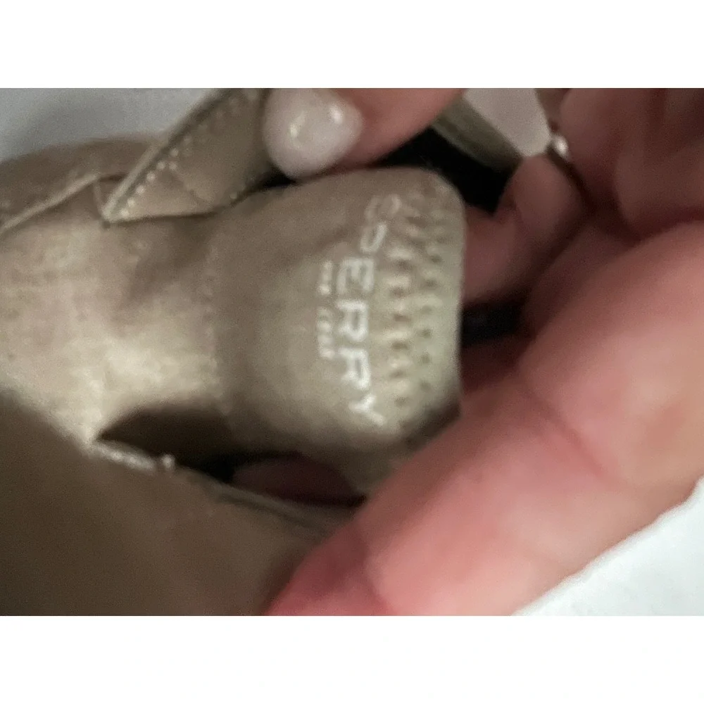 Sperry Boat Shoes Memory Foam Casual Tan Toddler Shoes Size 3M‎